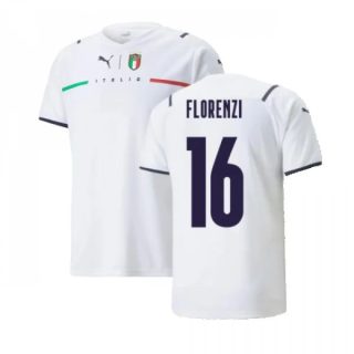 matchtröjor fotboll Italien Florenzi 16 Borta tröja 2021 2022 – Kortärmad