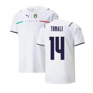 matchtröjor fotboll Italien Tonali 14 Borta tröja 2021 2022 – Kortärmad