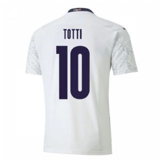 matchtröjor fotboll Italien Totti 10 Borta tröja 2021 – Kortärmad