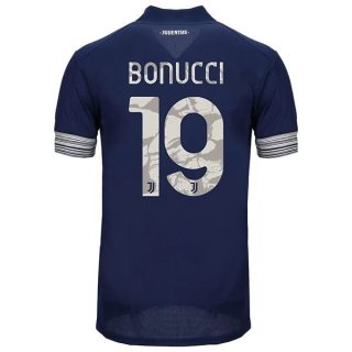 Fotbollströja Juventus Bonucci 19 Borta tröjor 2020-2021