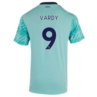 matchtröjor fotboll Leicester City Vardy 9 Borta tröja 2021-2022 – Kortärmad