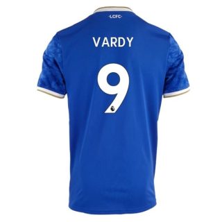 matchtröjor fotboll Leicester City Vardy 9 Hemma tröja 2021-2022 – Kortärmad