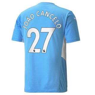 matchtröjor fotboll Manchester City João Cancelo 27 Hemma tröja 2021-2022 – Långärmad