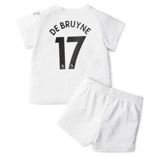 Fotbollströjor Manchester City De Bruyne 17 Barn Borta tröja 2021-2022 – Fotbollströja