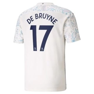 Fotbollströja Manchester City De Bruyne 17 Tredje tröjor 2020-2021
