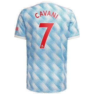 matchtröjor fotboll Manchester United Cavani 7 Borta tröja 2021-2022 – Kortärmad
