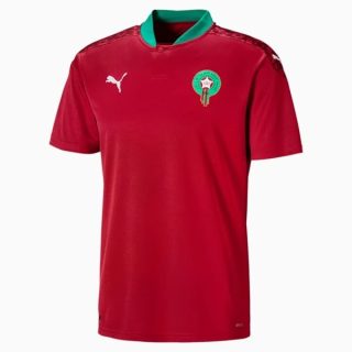 matchtröjor fotboll Marokko Hemma tröja 2020 – Kortärmad