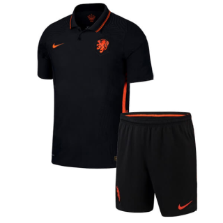 Fotbollströjor Nederländerna Barn Borta tröja 2021 – Fotbollströja