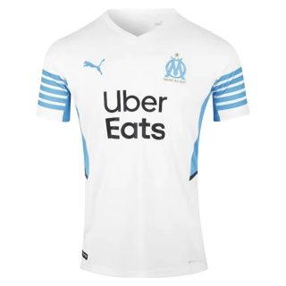 matchtröjor fotboll Olympique de Marseille Hemma tröja 2021-2022 – Kortärmad
