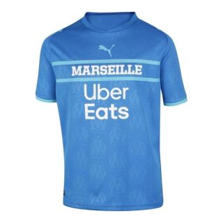 matchtröjor fotboll Olympique de Marseille Tredje tröja 2021-2022 – Kortärmad