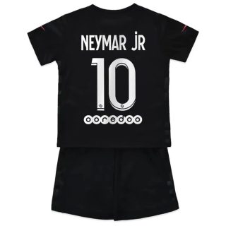 Fotbollströja Paris Saint Germain PSG Neymar Jr 10 Tredje tröjor Barn 2021-2022