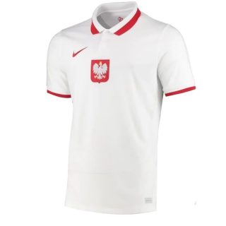 matchtröjor fotboll Polen Hemma tröja 2021 – Kortärmad