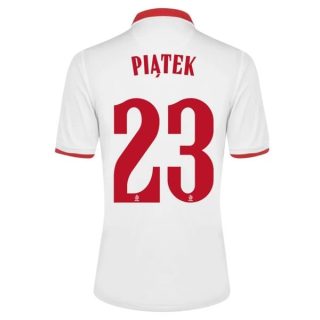 matchtröjor fotboll Polen Piatek 23 Hemma tröja 2021 – Kortärmad