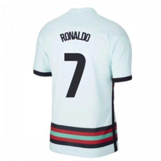 Fotbollströja Portugal Ronaldo 7 Borta tröjor 2020-2021