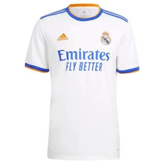 matchtröjor fotboll Real Madrid Hemma tröja 2021-2022 – Kortärmad