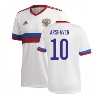 matchtröjor fotboll Ryssland Arshavin 10 Borta tröja 2021 – Kortärmad