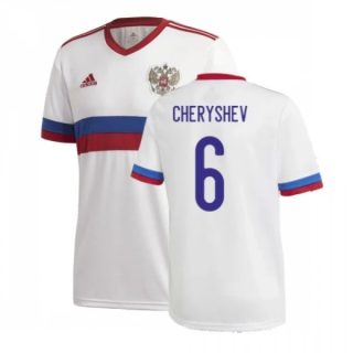 matchtröjor fotboll Ryssland Cheryshev 6 Borta tröja 2021 – Kortärmad