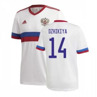 matchtröjor fotboll Ryssland Dzhikiya 14 Borta tröja 2021 – Kortärmad