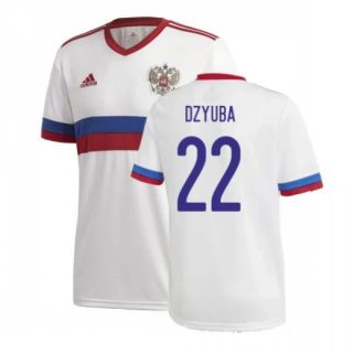 matchtröjor fotboll Ryssland Dzyuba 22 Borta tröja 2021 – Kortärmad