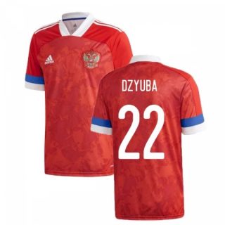 matchtröjor fotboll Ryssland Dzyuba 22 Hemma tröja 2021 – Kortärmad
