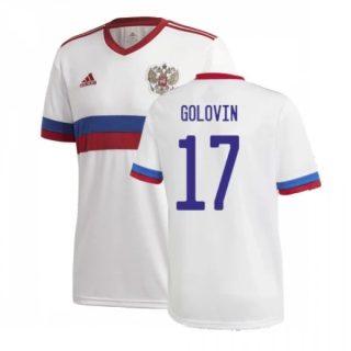 matchtröjor fotboll Ryssland Golovin 17 Borta tröja 2021 – Kortärmad