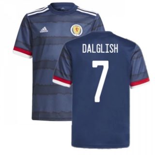 matchtröjor fotboll Skottland Dalglish 7 Hemma tröja 2021 – Kortärmad