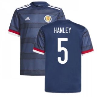 matchtröjor fotboll Skottland Hanley 5 Hemma tröja 2021 – Kortärmad