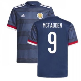 matchtröjor fotboll Skottland Mcfadden 9 Hemma tröja 2021 – Kortärmad