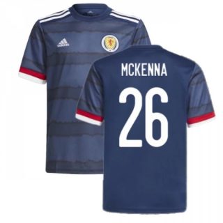 matchtröjor fotboll Skottland Mckenna 26 Hemma tröja 2021 – Kortärmad