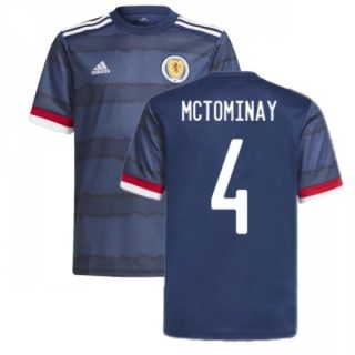 matchtröjor fotboll Skottland Mctominay 4 Hemma tröja 2021 – Kortärmad