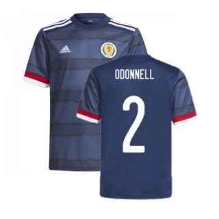 matchtröjor fotboll Skottland O Donnell 2 Hemma tröja 2021 – Kortärmad