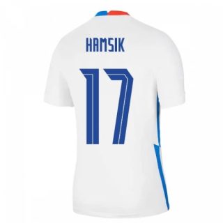 matchtröjor fotboll Slovakien Hamsik 17 Borta tröja 2021 – Kortärmad