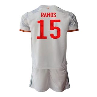 Fotbollströja Spanien Sergio Ramos 15 Borta tröjor 2020-2021