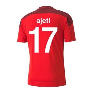 matchtröjor fotboll Schweiz Ajeti 17 Hemma tröja 2021 – Kortärmad