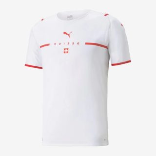 matchtröjor fotboll Schweiz Borta tröja 2021 – Kortärmad