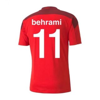 matchtröjor fotboll Schweiz Behrami 11 Hemma tröja 2021 – Kortärmad