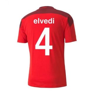 matchtröjor fotboll Schweiz Elvedi 4 Hemma tröja 2021 – Kortärmad