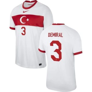 matchtröjor fotboll Turkiet Demiral 3 Hemma tröja 2021 – Kortärmad