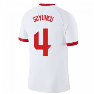matchtröjor fotboll Turkiet Soyuncu 4 Hemma tröja 2021 – Kortärmad
