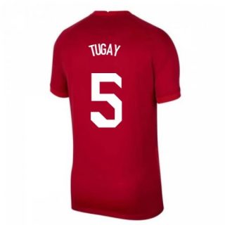 matchtröjor fotboll Turkiet Tugay 5 Borta tröja 2021 – Kortärmad