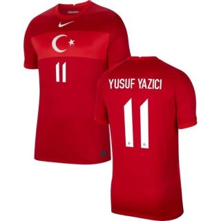 matchtröjor fotboll Turkiet Yusuf Yazici 11 Borta tröja 2021 – Kortärmad