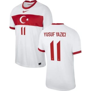 matchtröjor fotboll Turkiet Yusuf Yazici 11 Hemma tröja 2021 – Kortärmad