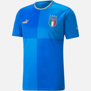 matchtröjor fotboll Italien Hemma tröja 2022 – Kortärmad