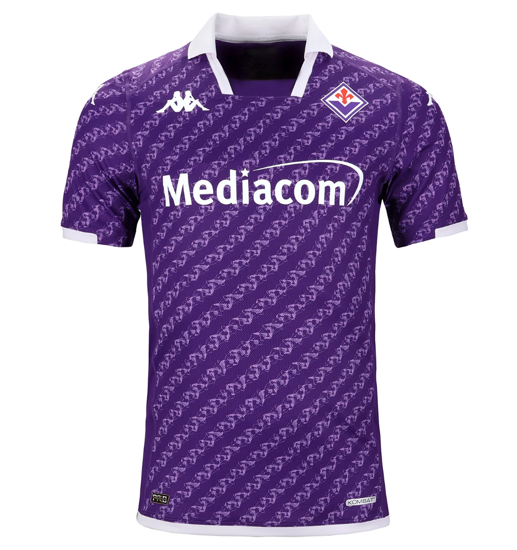 matchtröjor fotboll ACF Fiorentina Hemma tröja 2023 2024 – Kortärmad