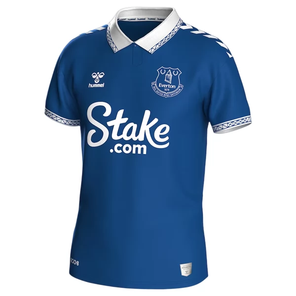 matchtröjor fotboll Everton Hemma tröja 2023-2024 – Kortärmad