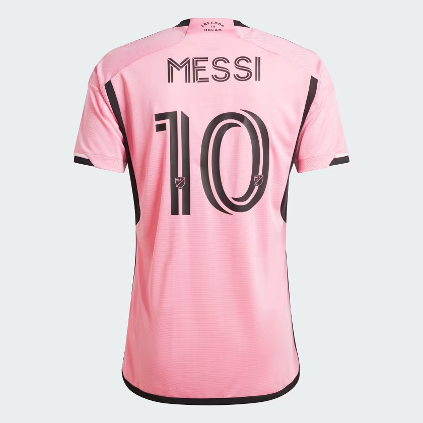 matchtröjor fotboll Inter Miami CF Messi 10 Hemma tröja 2024 2025 – Kortärmad